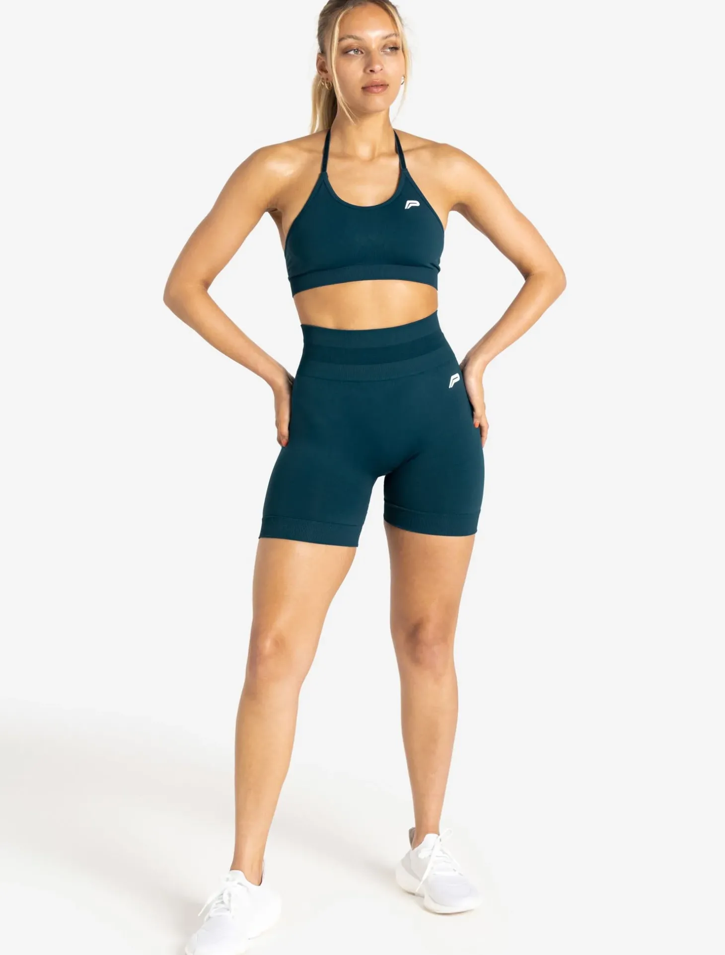 Scrunch Seamless Shorts Dark Teal