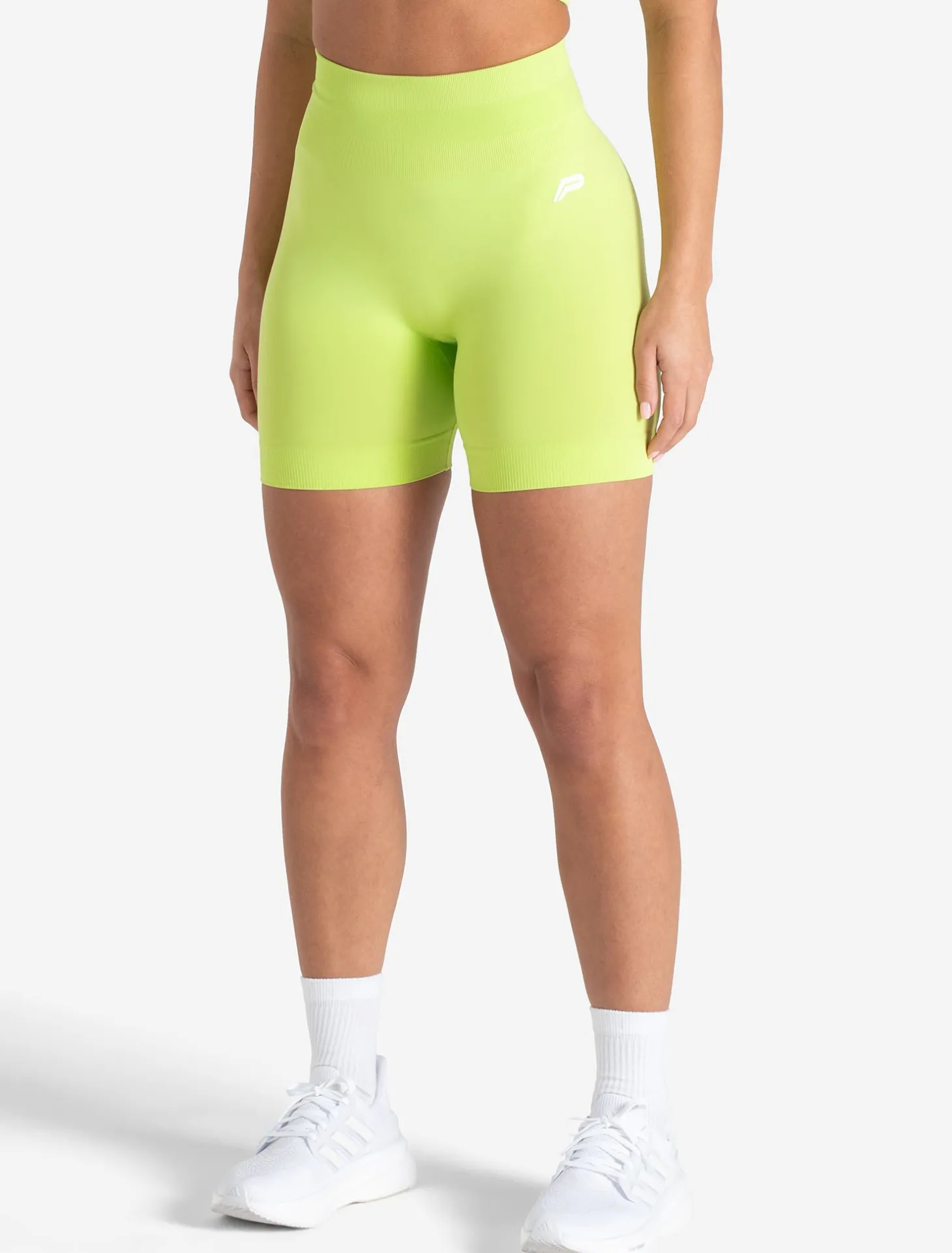 Scrunch Seamless Shorts Lime Zest