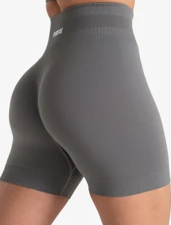 Scrunch Seamless Shorts Mid Grey