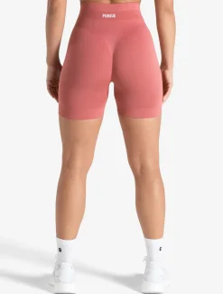 Scrunch Seamless Shorts Peony Pink