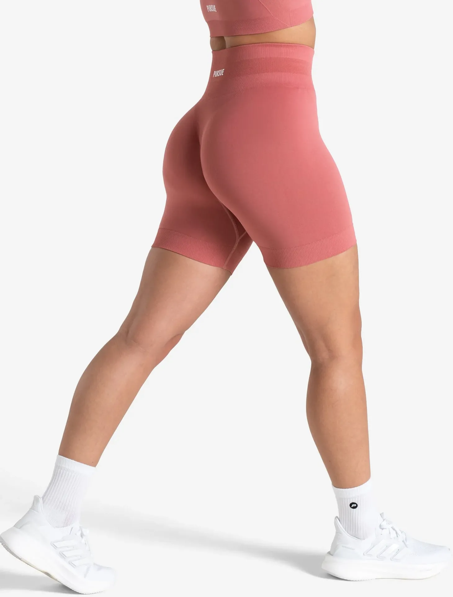 Scrunch Seamless Shorts Peony Pink