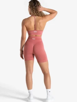 Scrunch Seamless Shorts Peony Pink