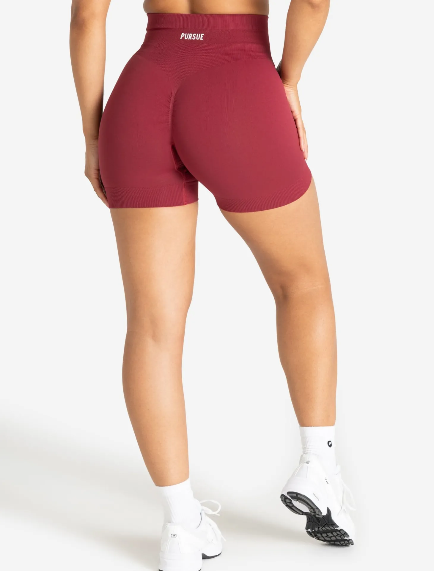 Scrunch Seamless Shorts Raspberry