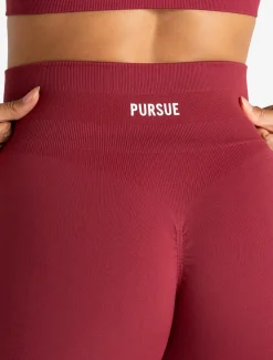 Scrunch Seamless Shorts Raspberry