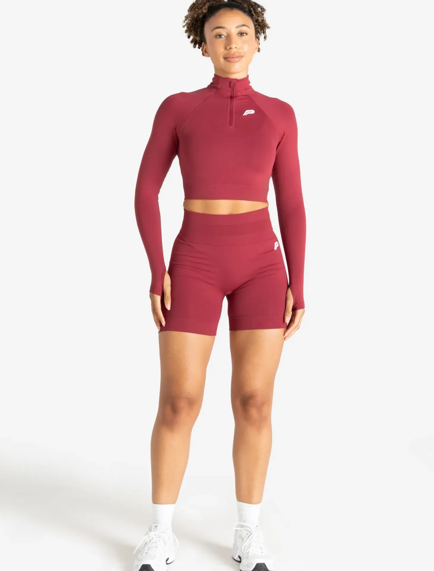 Scrunch Seamless Shorts Raspberry