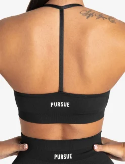 Scrunch Seamless Sports Bra Black