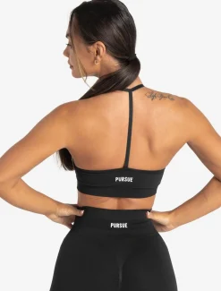 Scrunch Seamless Sports Bra Black