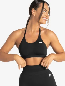 Scrunch Seamless Sports Bra Black