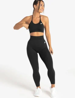 Scrunch Seamless Sports Bra Black