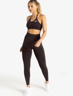 Scrunch Seamless Sports Bra Chocolate Plum