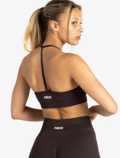 Scrunch Seamless Sports Bra Chocolate Plum