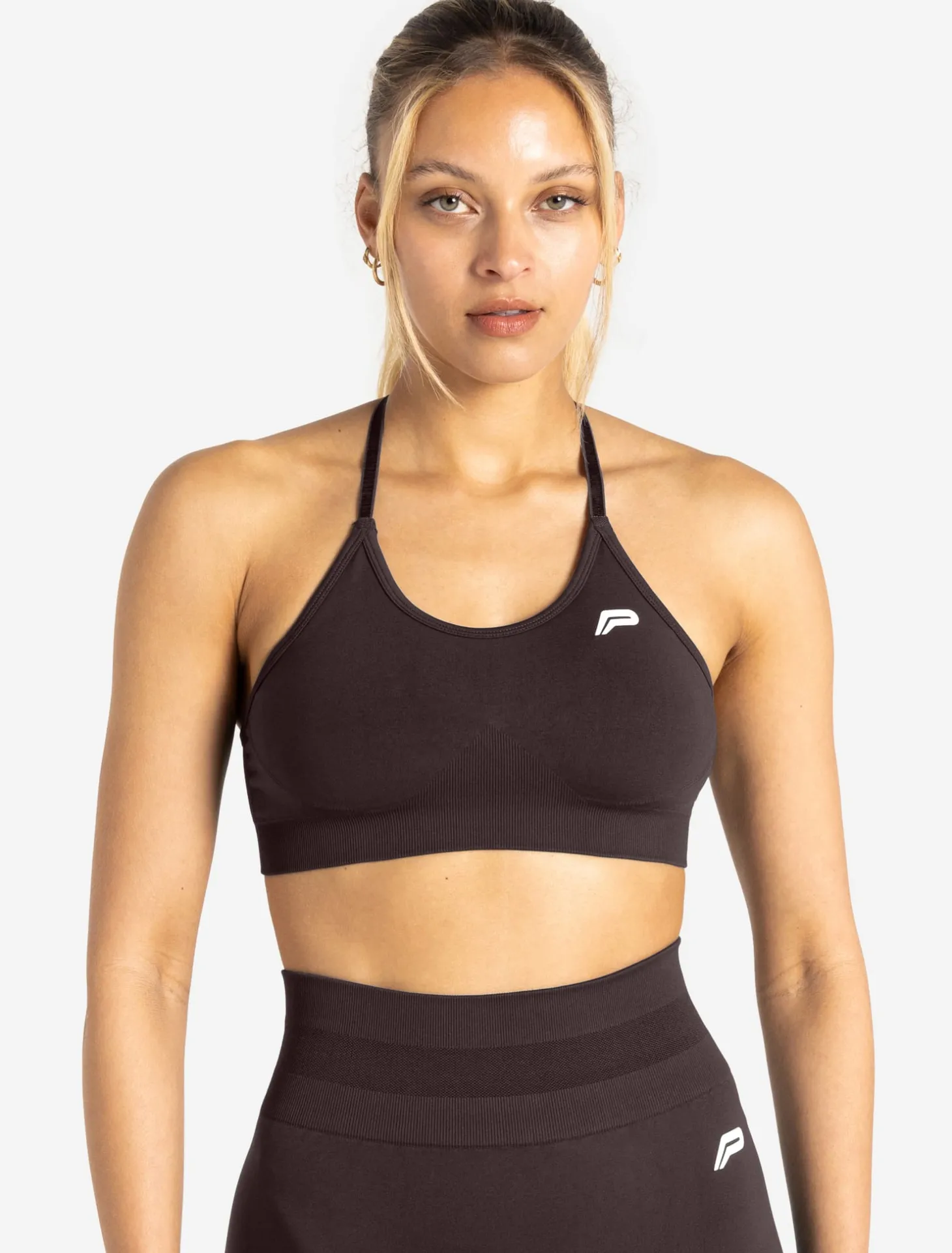 Scrunch Seamless Sports Bra Chocolate Plum
