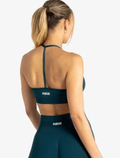 Scrunch Seamless Sports Bra Dark Teal