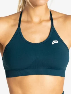 Scrunch Seamless Sports Bra Dark Teal