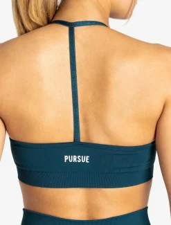 Scrunch Seamless Sports Bra Dark Teal