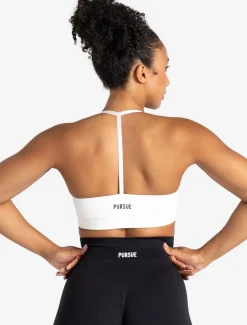 Scrunch Seamless Sports Bra White