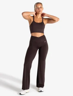 Sculpt Flared Leggings Espresso