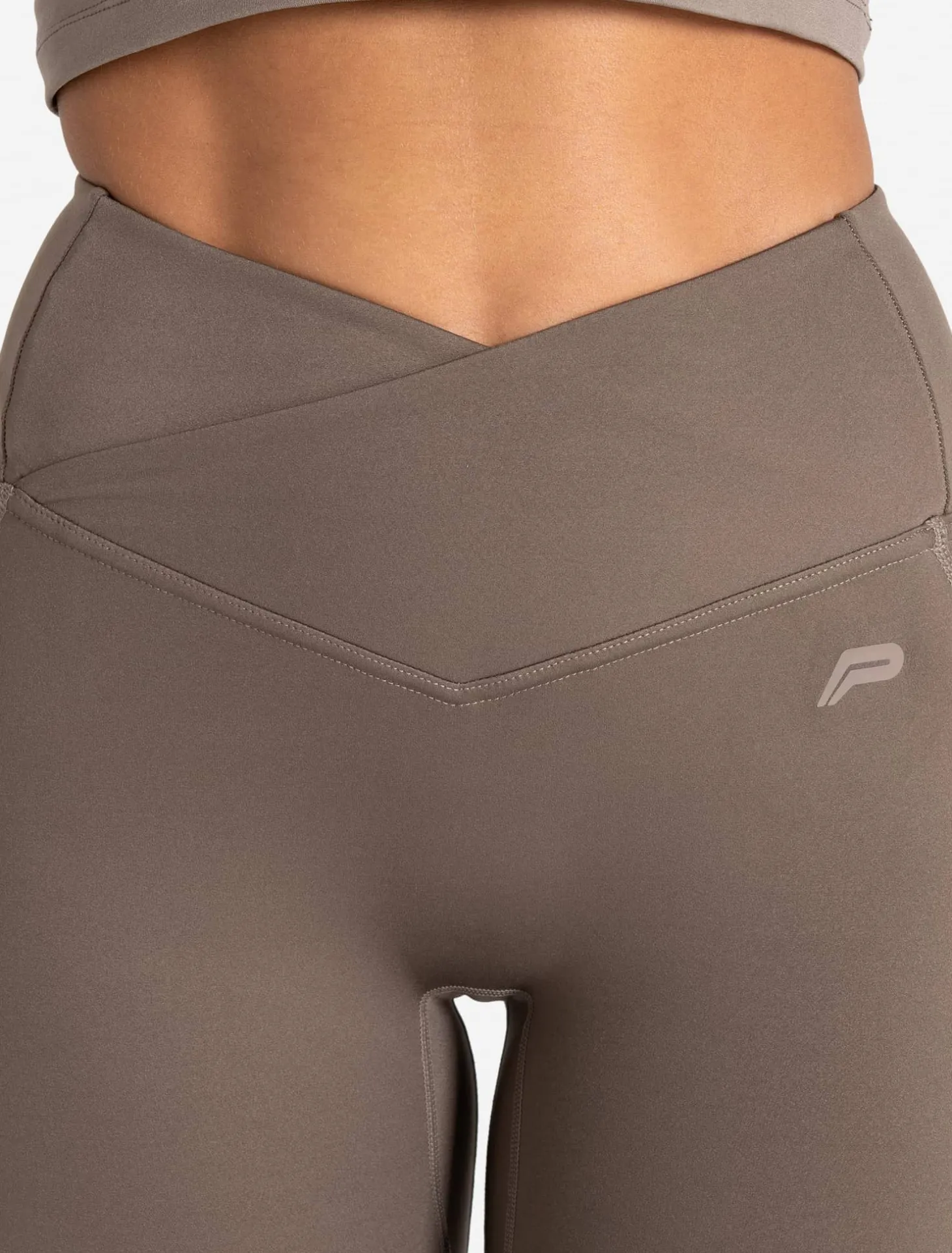 Sculpt Flared Leggings Taupe