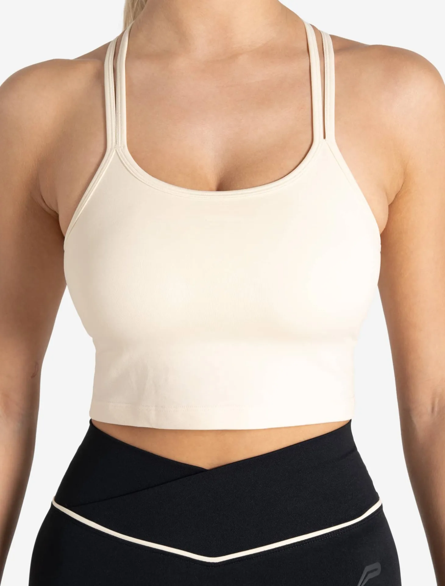 Sculpt Seamless Built-In Bra Tank Marshmallow