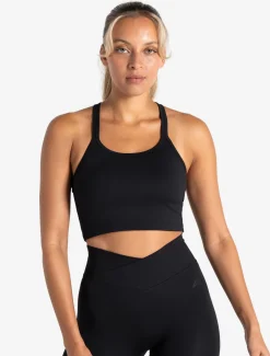Sculpt Seamless Built-In Bra Tank Black