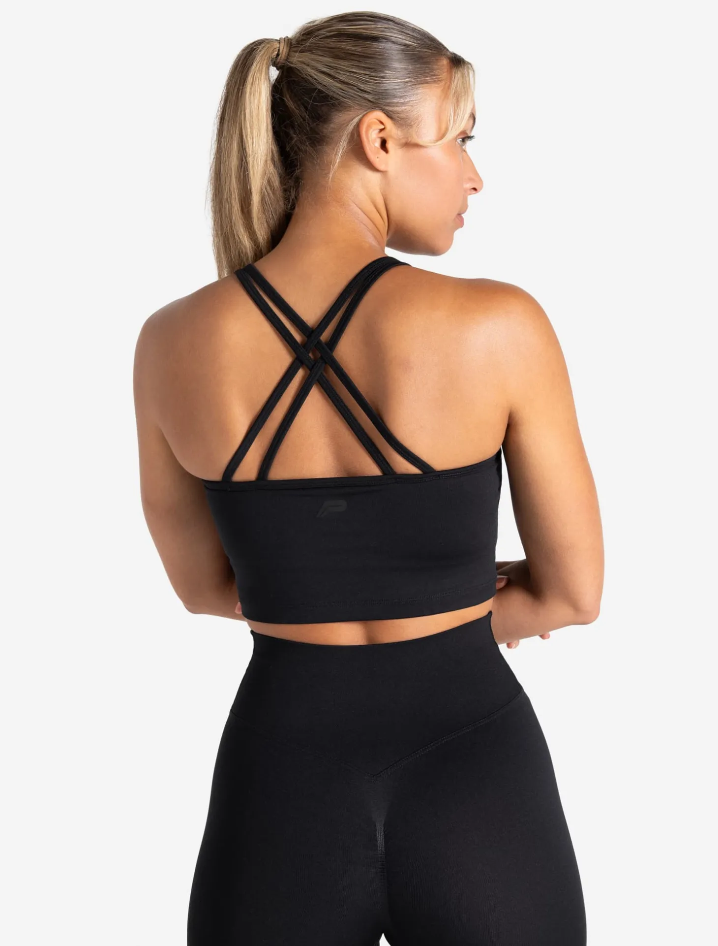 Sculpt Seamless Built-In Bra Tank Black