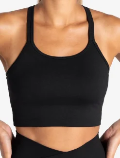 Sculpt Seamless Built-In Bra Tank Black