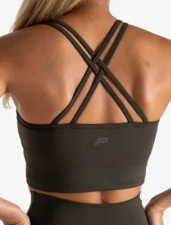 Sculpt Seamless Built-In Bra Tank Olive
