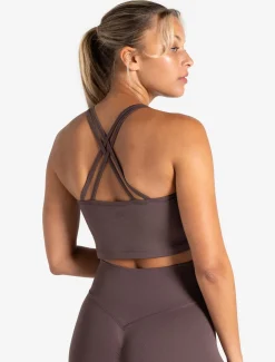 Sculpt Seamless Built-In Bra Tank Mocha