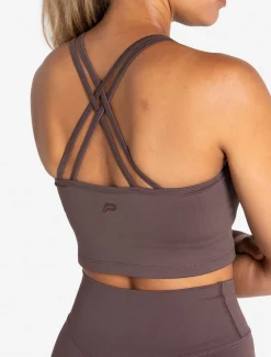 Sculpt Seamless Built-In Bra Tank Mocha