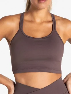 Sculpt Seamless Built-In Bra Tank Mocha