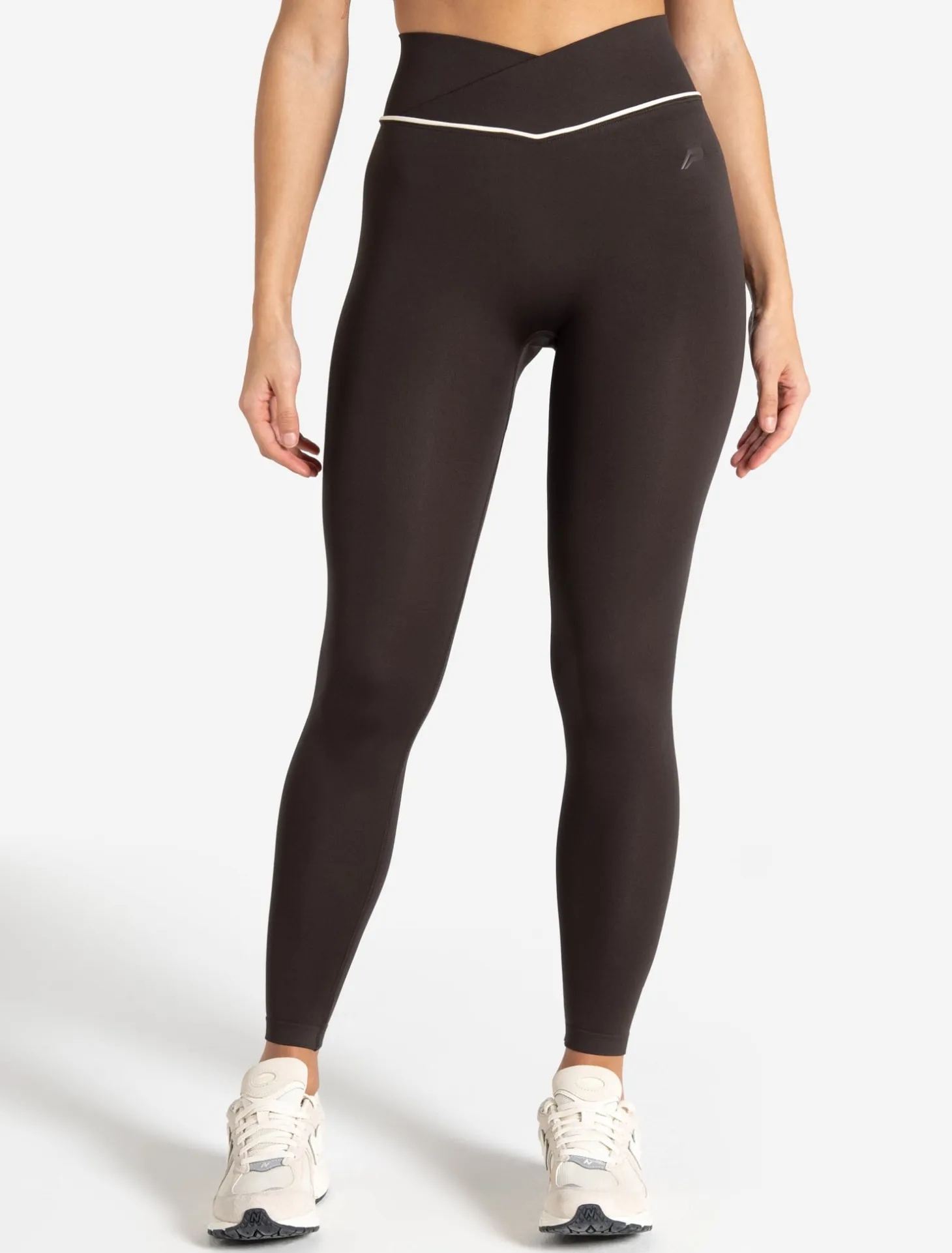 Sculpt Seamless Scrunch Leggings Espresso/Marshmallow