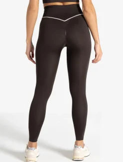 Sculpt Seamless Scrunch Leggings Espresso/Marshmallow