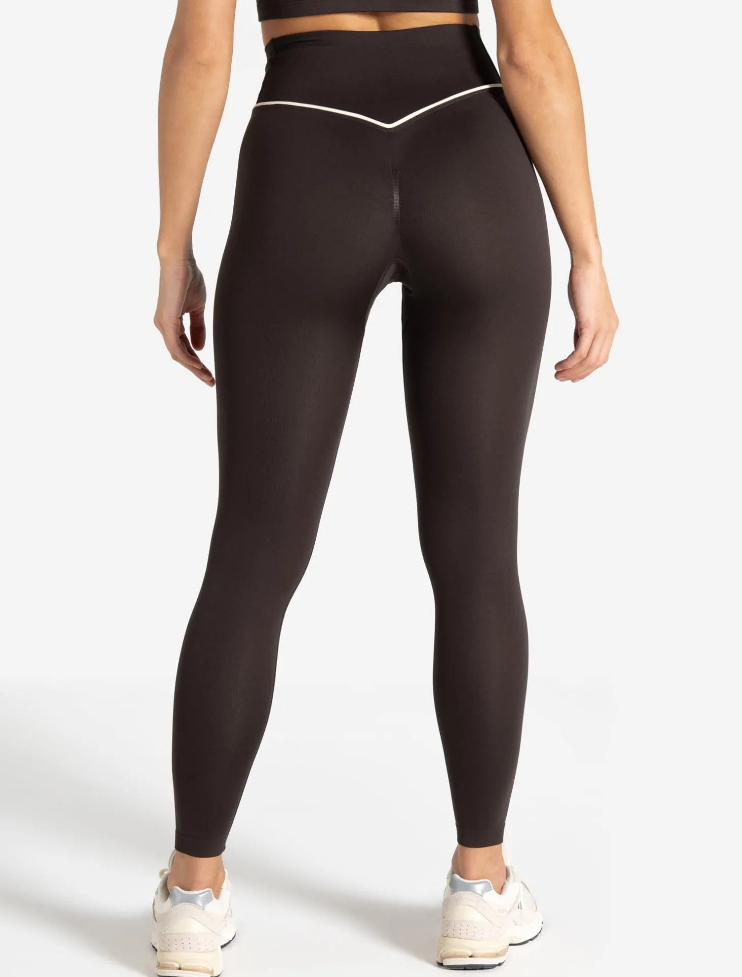 Sculpt Seamless Scrunch Leggings Espresso/Marshmallow
