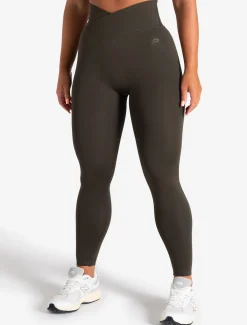 Sculpt Seamless Scrunch Leggings Olive