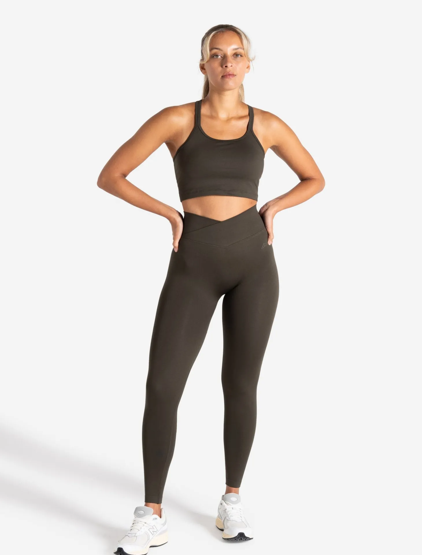 Sculpt Seamless Scrunch Leggings Olive