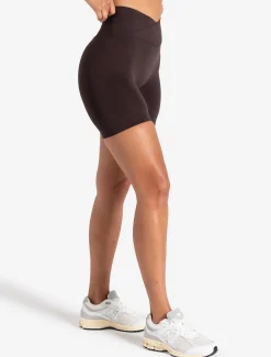 Sculpt Seamless Scrunch Shorts Espresso