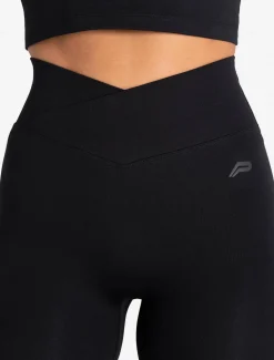 Sculpt Seamless Scrunch Shorts Black