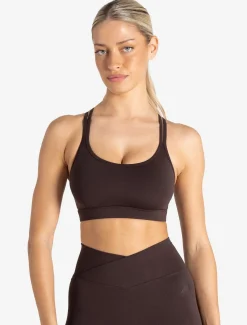 Sculpt Seamless Sports Bra Espresso