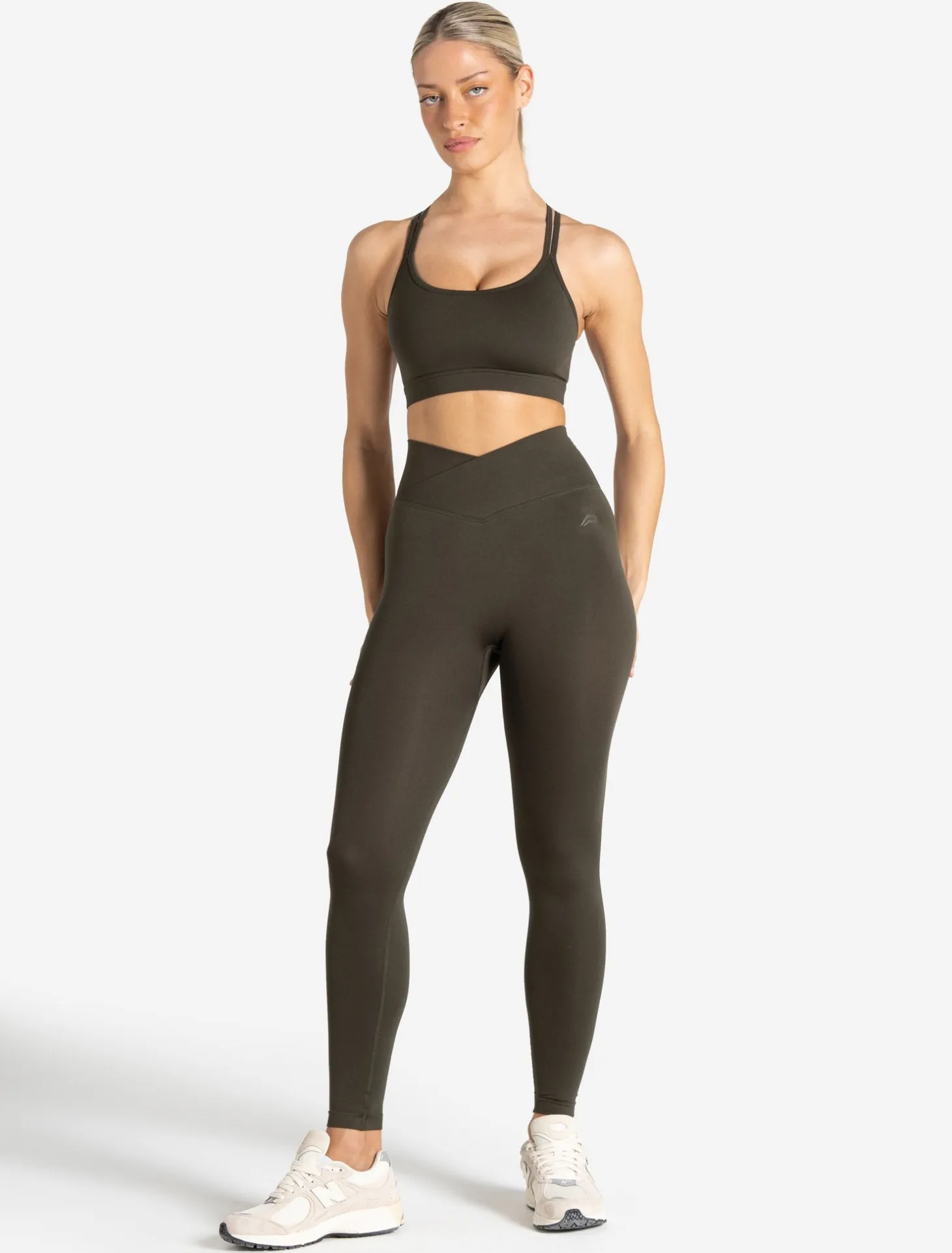 Sculpt Seamless Sports Bra Olive
