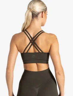Sculpt Seamless Sports Bra Olive