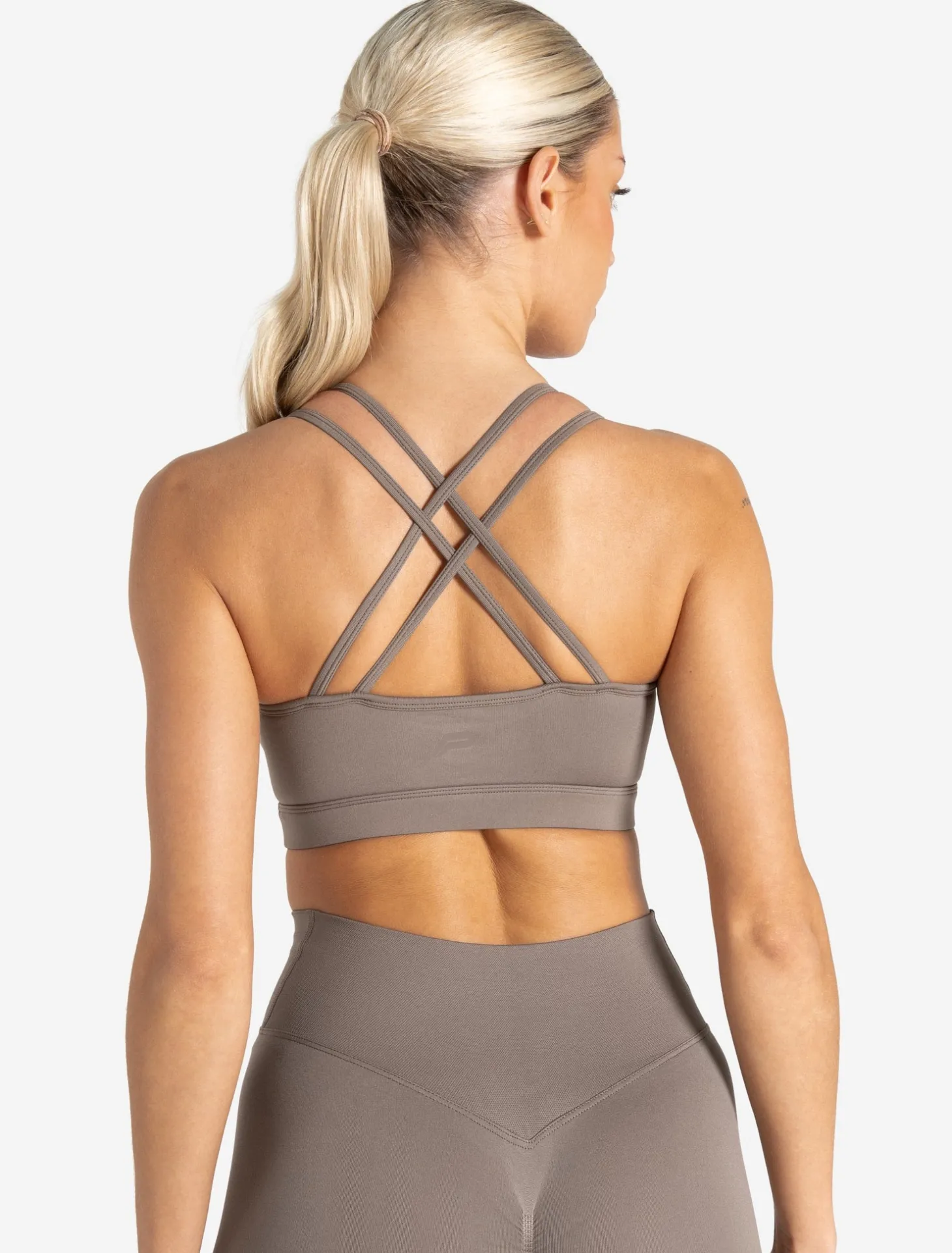 Sculpt Seamless Sports Bra Taupe
