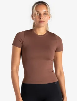 Sculpt Seamless T-Shirt Cocoa Brown