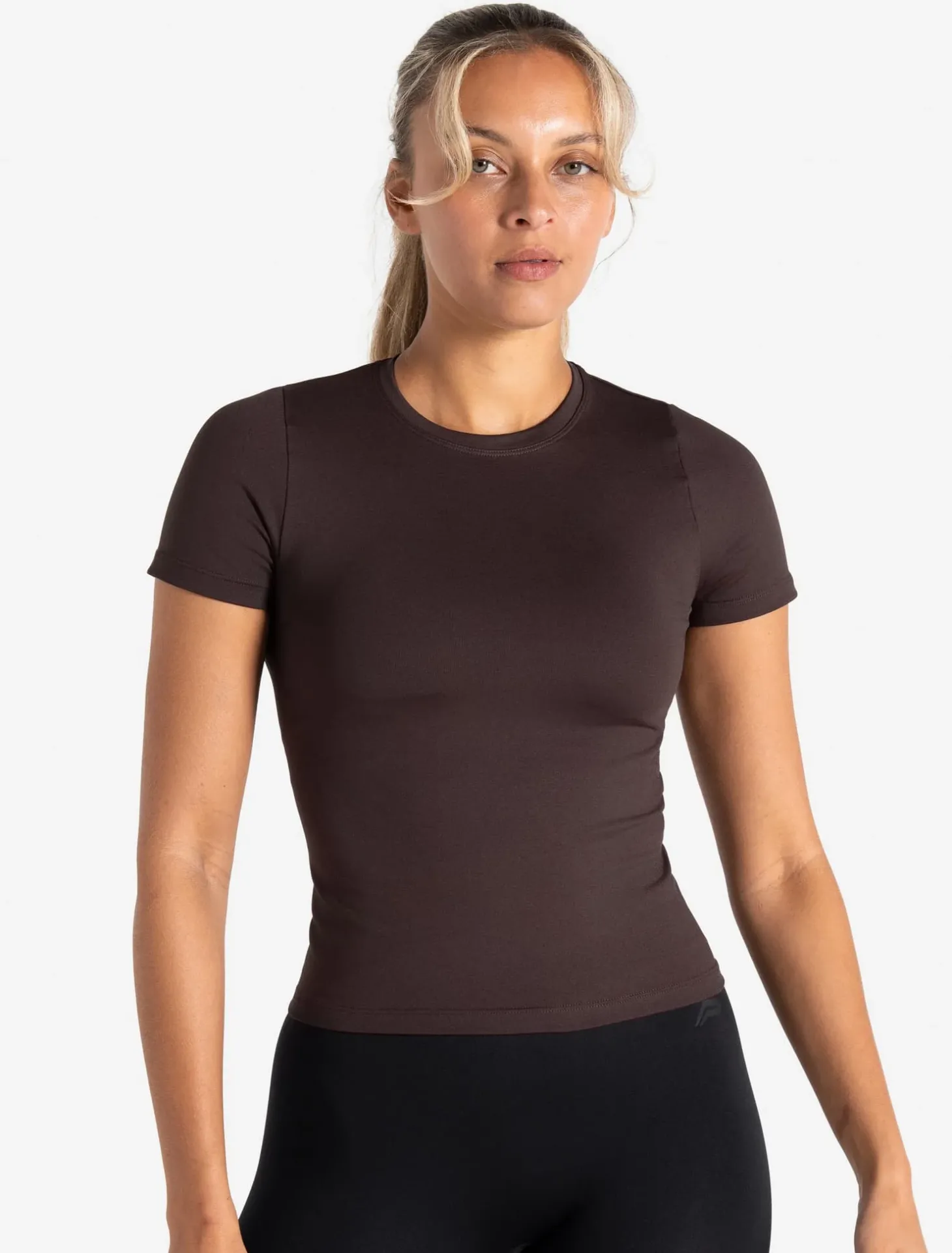 Sculpt Seamless T-Shirt Espresso