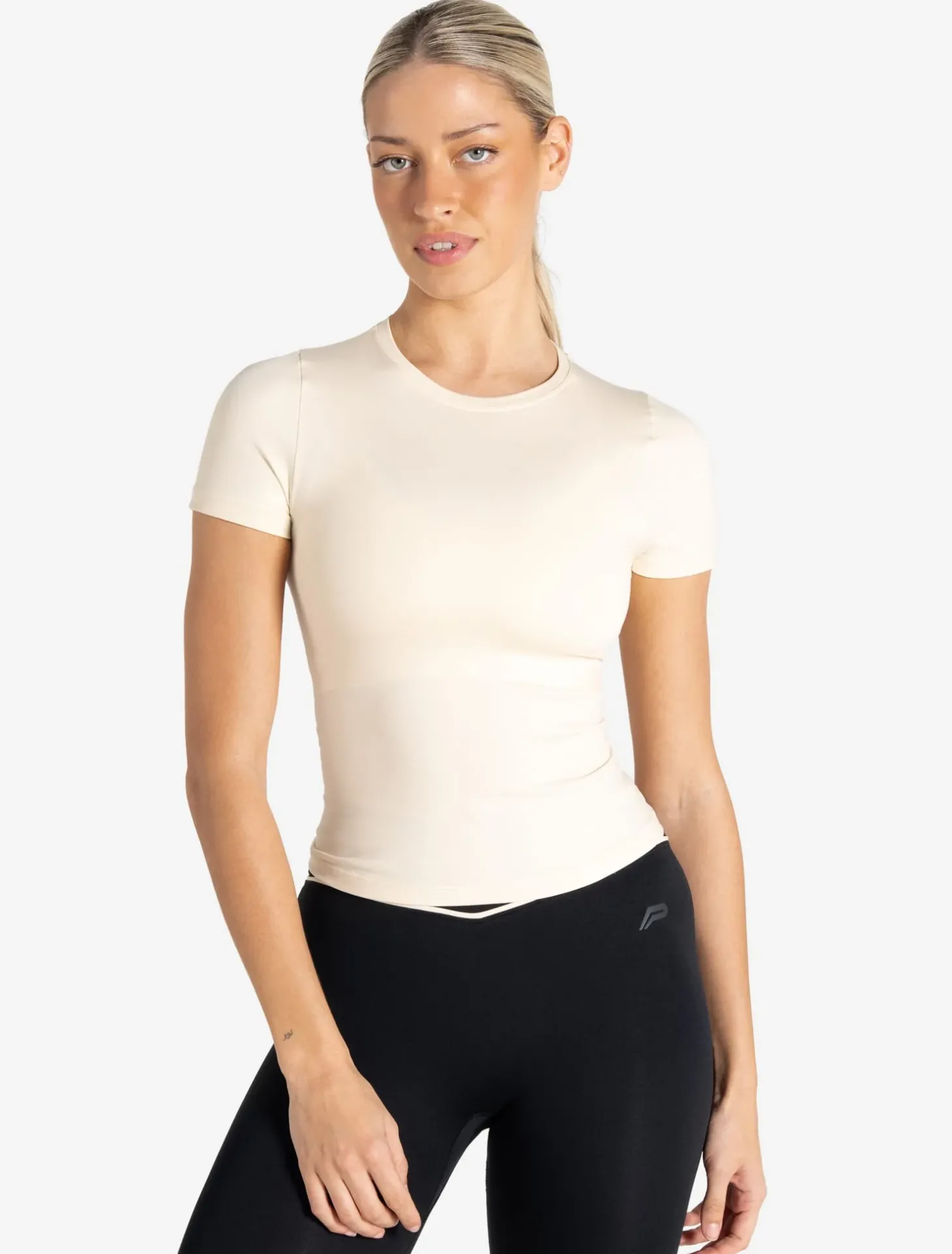 Sculpt Seamless T-Shirt Marshmallow