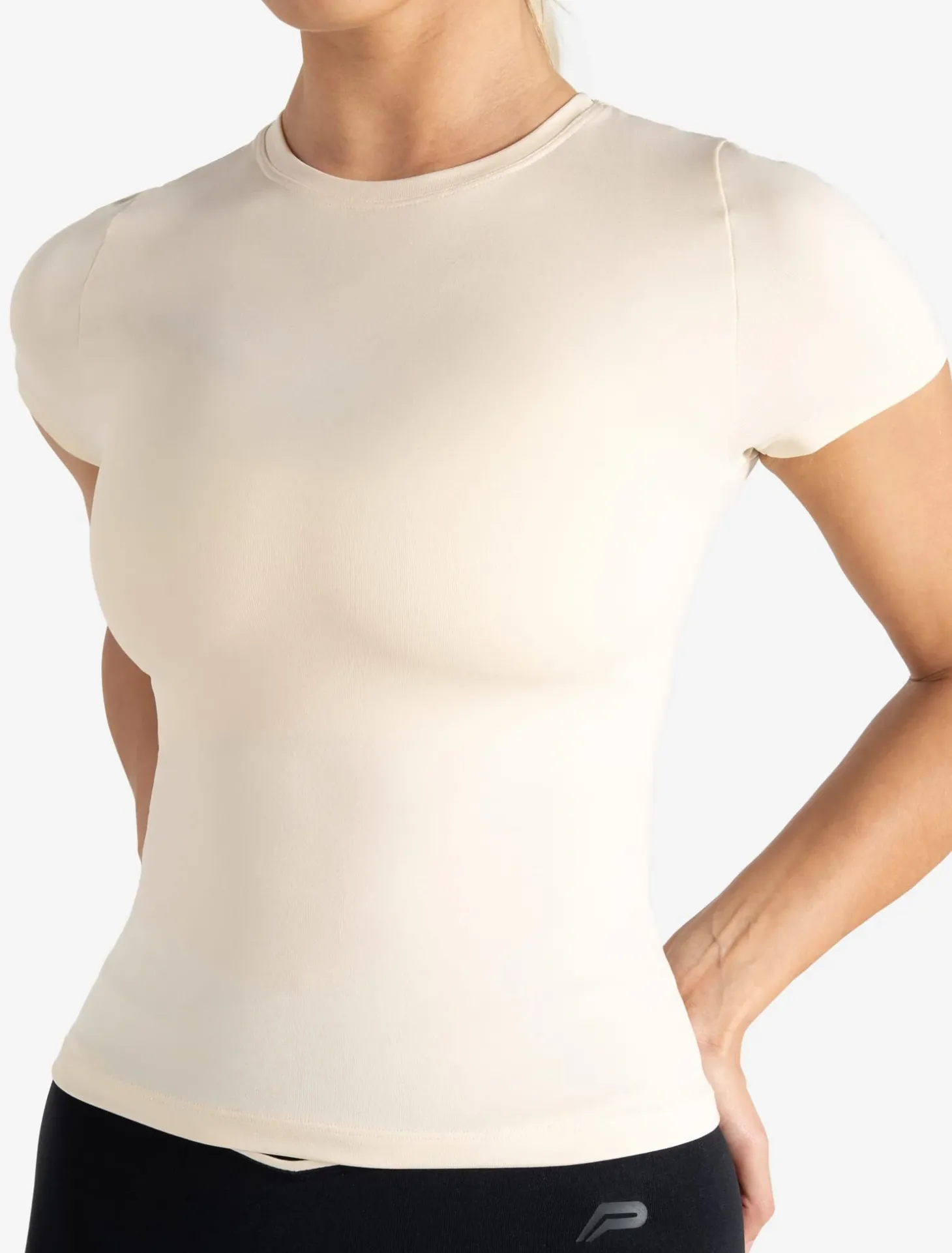 Sculpt Seamless T-Shirt Marshmallow