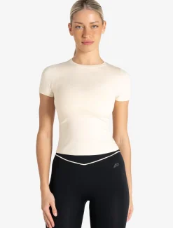 Sculpt Seamless T-Shirt Marshmallow