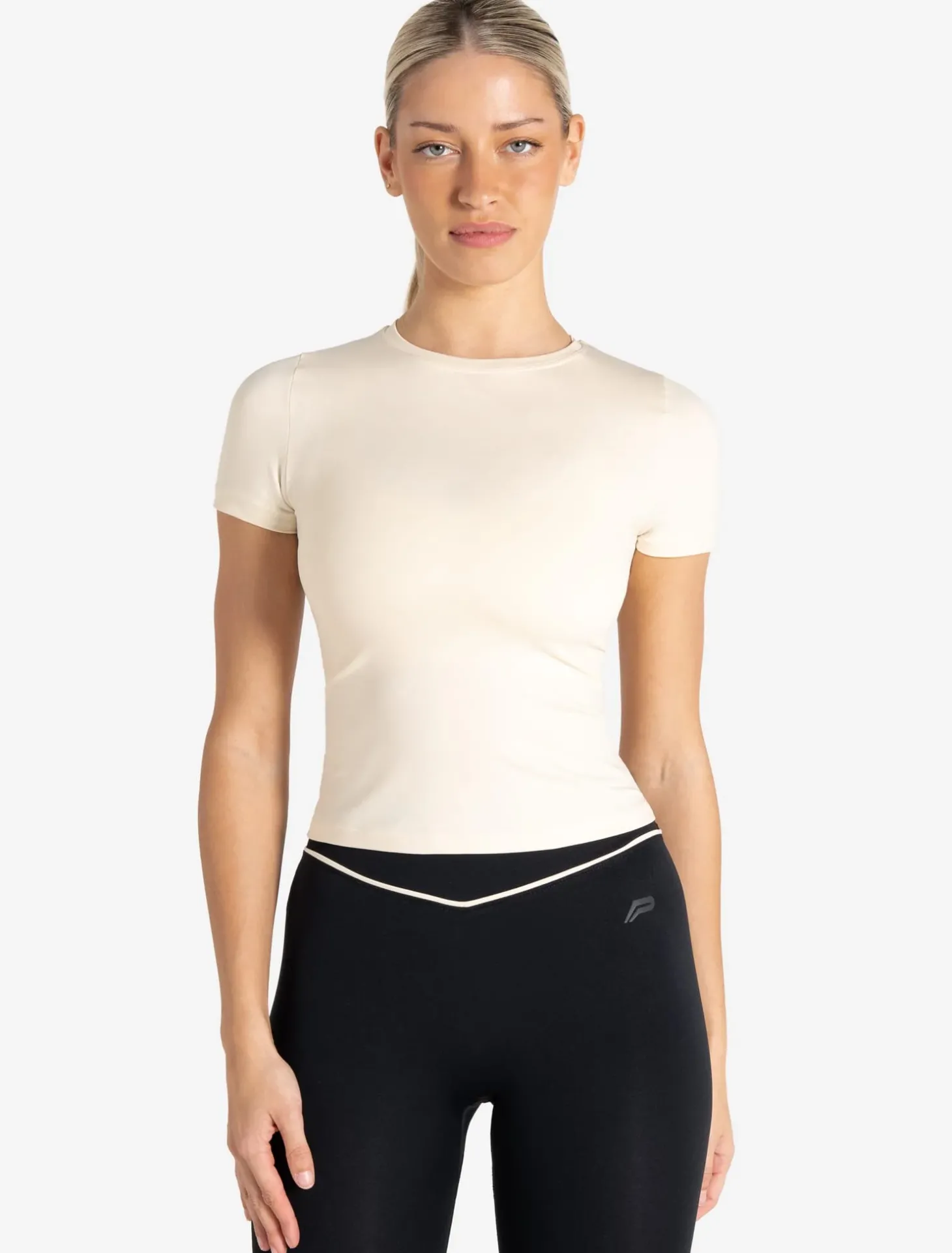 Sculpt Seamless T-Shirt Marshmallow