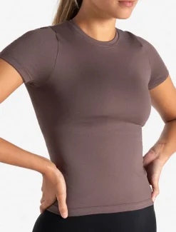Sculpt Seamless T-Shirt Mocha