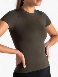 Sculpt Seamless T-Shirt Olive