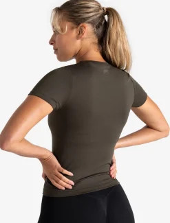 Sculpt Seamless T-Shirt Olive